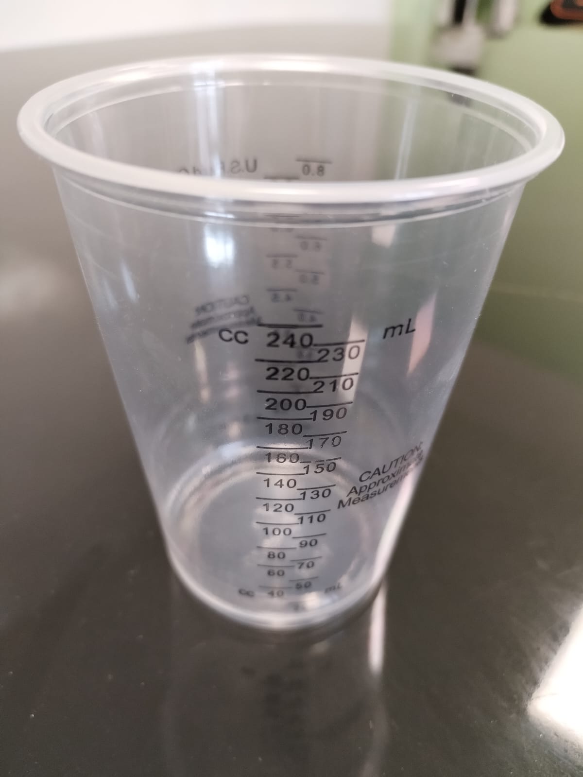 Vaso medidor de 240ml