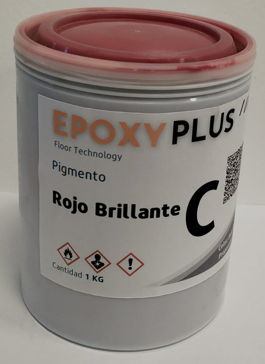 Epoxy Plus Pigmento Rojo Brillante