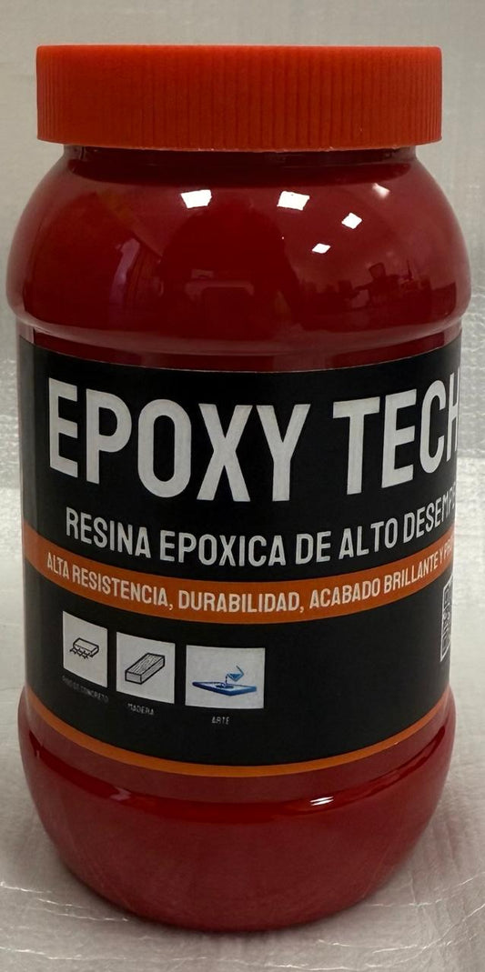 Epoxy Tech Pigmento Rojo Brillante 1/2 Kg